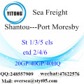 Shantou Port mer fret maritime à Port Moresby